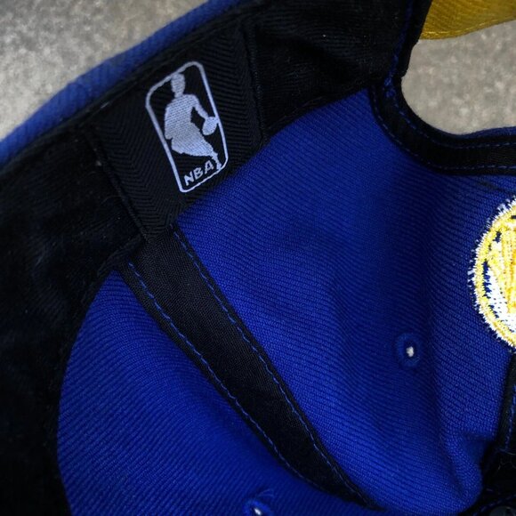 '47 FORTY SEVEN Golden State Warriors Hat Men's Baseball Cap NBA Blue Adjustable - Picture 2 of 7